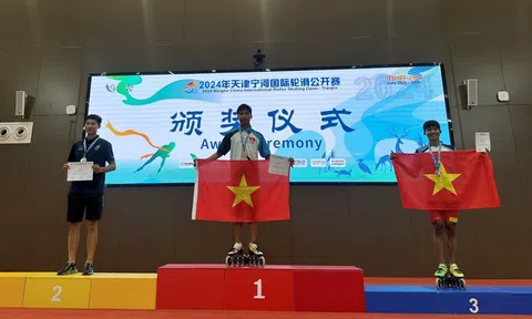 Giải Patin quốc tế Thiên Tân 2024: Việt Nam giành 4 huy chương vàng, 2 huy chương bạc, 1 huy chương đồng
