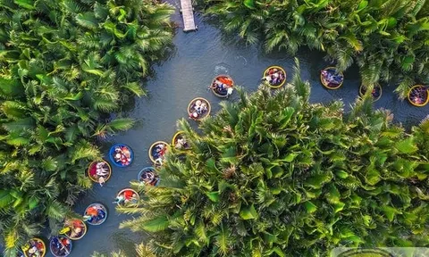 Đi thuyền thúng ở Hội An lọt vào tốp trải nghiệm trên thuyền thú vị nhất thế giới