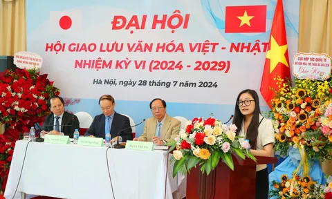 Đại hội Hội Giao lưu Văn hóa Việt - Nhật nhiệm kỳ 2024-2029