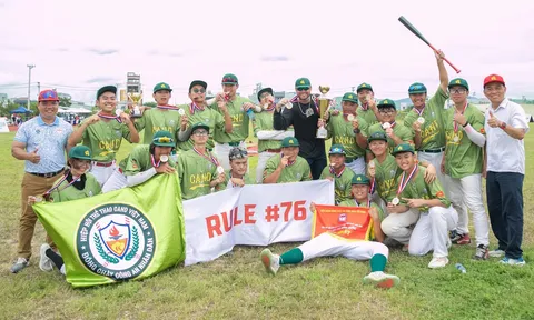Đội Công an Nhân dân vô địch Cúp Bóng chày các câu lạc bộ toàn quốc 2024