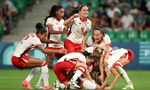 Lượt thứ ba môn Bóng đá nữ Olympic 2024: Canada tiếp tục hành trình bảo vệ ngôi vô địch