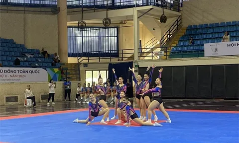 Kết thúc môn Aerobic Hội khỏe Phù Đổng toàn quốc lần thứ X: Thành phố Hồ Chí Minh nhất toàn đoàn