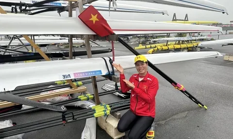 Môn Rowing Olympic 2024: Phạm Thị Huệ về cuối ở lượt đấu nhóm C/D phân hạng 13-24