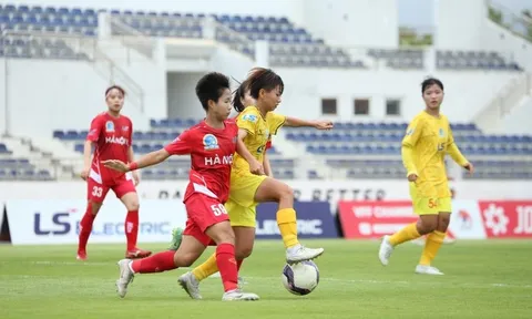 Lượt 14 giải Bóng đá nữ vô địch quốc gia - Cúp Thái Sơn Bắc 2024: Thái Nguyên T&T lần đầu có huy chương