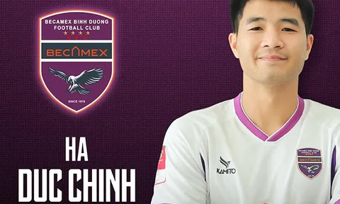 Hà Đức Chinh gia nhập Bình Dương