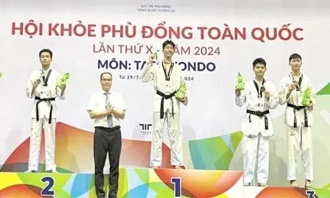 Hội khỏe Phù Đổng toàn quốc lần thứ X: Hà Nội tạm xếp thứ nhì toàn đoàn 