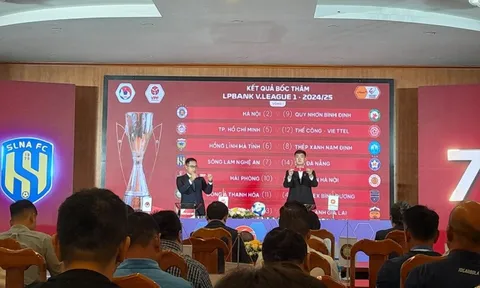 Đương kim vô địch Nam Định làm khách Hà Tĩnh trận mở màn V.League 2024-2025