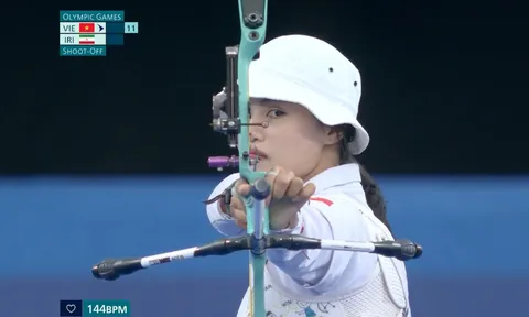 Môn Bắn cung Olympic 2024: Ánh Nguyệt thua đáng tiếc ở “mũi tên vàng”