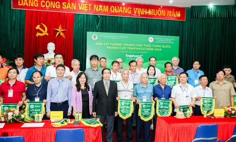 Khởi tranh giải cờ Tướng trung cao tuổi toàn quốc năm 2024