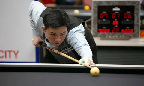 Giải Billiards Carom 3 băng Quốc tế Bình Dương - Cúp Becamex IJC 2024: Bao Phương Vinh trở thành cựu vô địch