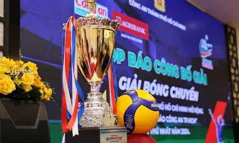 8 đội tranh tài ở giải Bóng chuyền Công an TP.HCM mở rộng