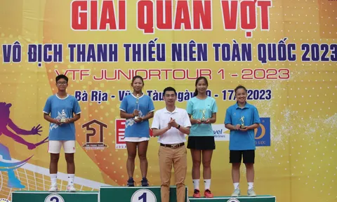 Vũng Tàu khởi động giải Quần vợt vô địch Thanh thiếu niên quốc gia 2024