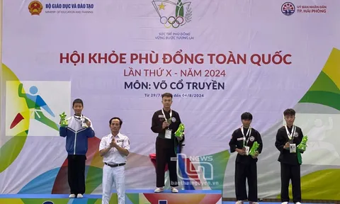 Hội khỏe Phù Đổng toàn quốc lần thứ X: Thái Nguyên tạm xếp hạng 13 toàn đoàn