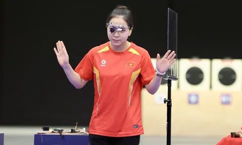 Xạ thủ Trịnh Thu Vinh chia tay Olympic Paris 2024
