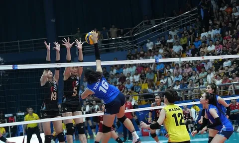 Tuyển bóng chuyền nữ Việt Nam xếp hạng nhì chặng 1 SEA V.League