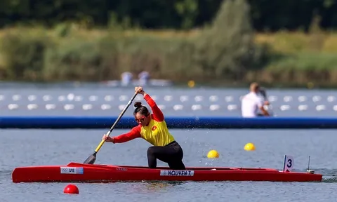 Môn Canoeing Olympic 2024: Tay chèo Nguyễn Thị Hương dừng bước