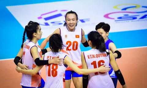 Tuyển bóng chuyền Việt Nam thắng trận đầu Chặng 2 SEA V.League 2024
