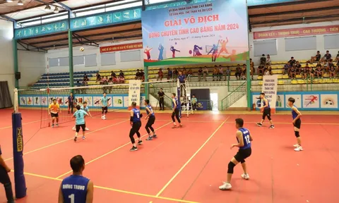 Giải vô địch Bóng chuyền tỉnh Cao Bằng năm 2024