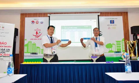 Bốc thăm chia bảng Vòng chung kết giải Bóng đá U9 toàn quốc 2024