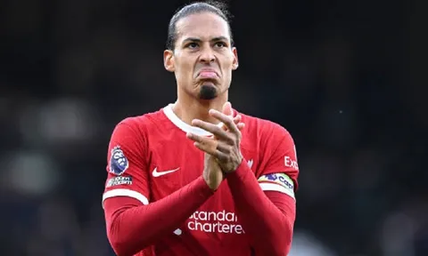 Liverpool chưa đàm phán gia hạn hợp đồng với Virgil van Dijk
