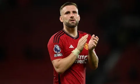 Luke Shaw bỏ lỡ đại chiến Liverpool của Man United
