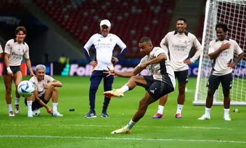 Real Madrid - Atalanta (2 giờ ngày 15/8): Danh hiệu đầu tiên của Mbappe cùng Los Blancos