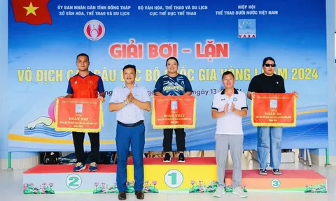 Giải Bơi - Lặn vô địch các câu lạc bộ quốc gia 2024: Thành phố Hồ Chí Minh dẫn đầu toàn đoàn