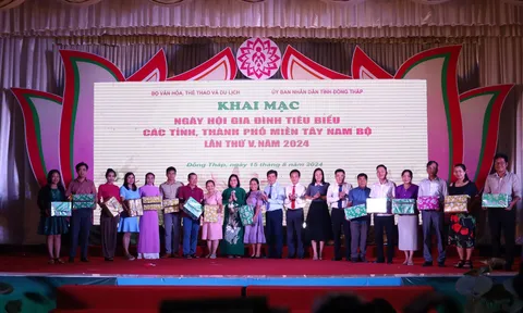 Nhiều hoạt động đặc sắc trong Ngày hội Gia đình tiêu biểu các tỉnh, thành phố miền Tây Nam Bộ lần V