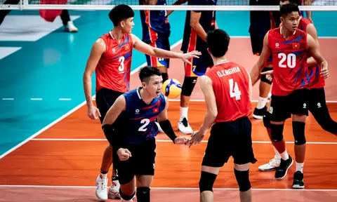 Chặng 1 SEA V.League 2024: Tuyển bóng chuyền nam Việt Nam thua trận thứ hai