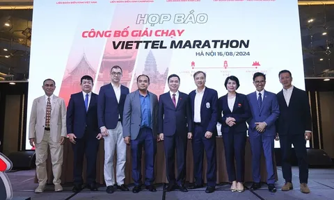 Hình ảnh đất nước, con người và thúc đẩy tiềm năng kinh tế 3 nước Đông Dương được quảng bá qua Viettel Marathon 2024