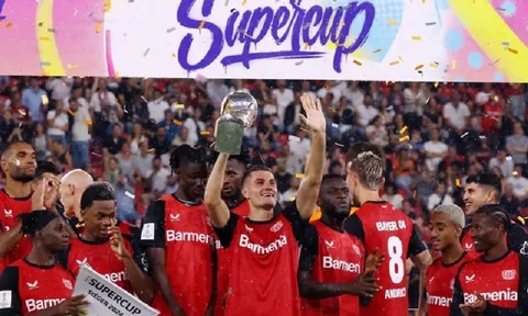 Bayer Leverkusen đoạt Siêu cúp Đức sau loạt sút luân lưu cân não