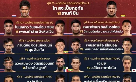 Nhà vô địch LION Phạm Văn Nam góp mặt tại sự kiện ONE Lumpinee 76