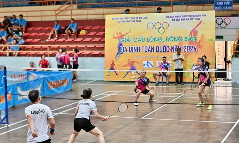 Giải Cầu lông, Bóng bàn gia đình toàn quốc năm 2024