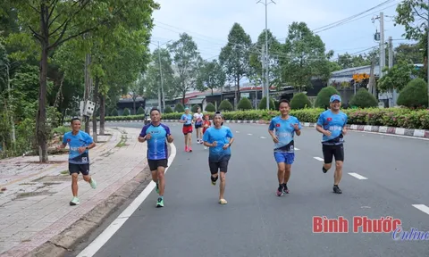 Lan tỏa tình yêu marathon ở Bình Phước