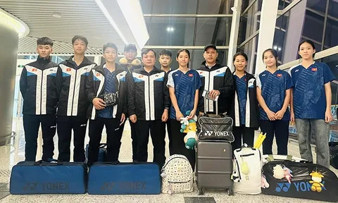 Cầu lông Việt Nam tham dự giải trẻ châu Á 2024