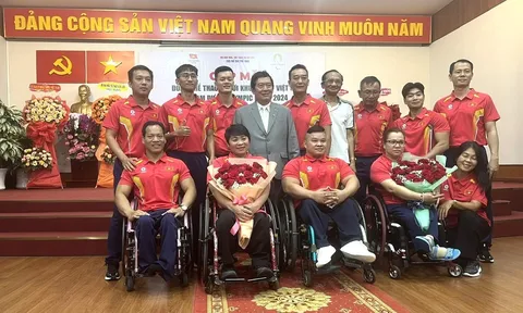 Đội tuyển Cử tạ quyết tâm giành huy chương tại Paralympic 2024 