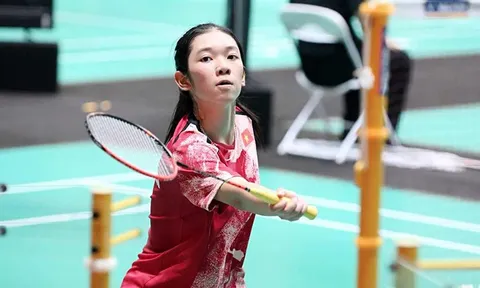 Giải Cầu lông trẻ châu Á 2024: Tay vợt Nguyễn Thị Thu Huyền vào bán kết
