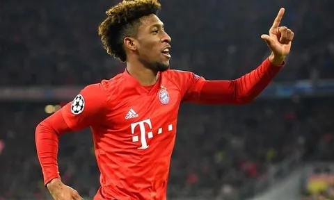 Tiền vệ Kingsley Coman trên đường rời Bayern Munich