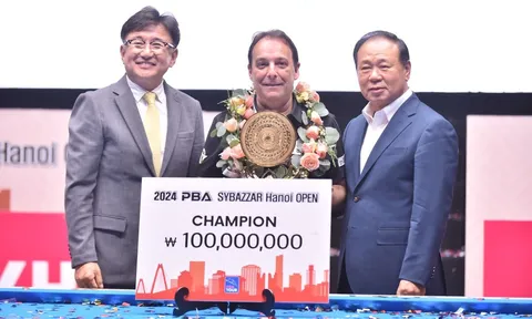 PBA LPBA SY Bazzar Hà Nội Open 2024: Cơ thủ Daniel Sanchez đăng quang, giành giải thưởng 1,9 tỷ đồng