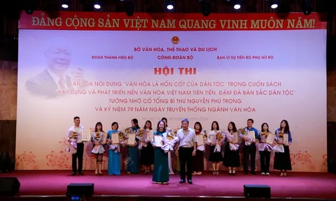 Hội thi thuyết trình lan tỏa nội dung “Văn hóa là hồn cốt của dân tộc” trong cuốn sách của cố Tổng Bí thư Nguyễn Phú Trọng