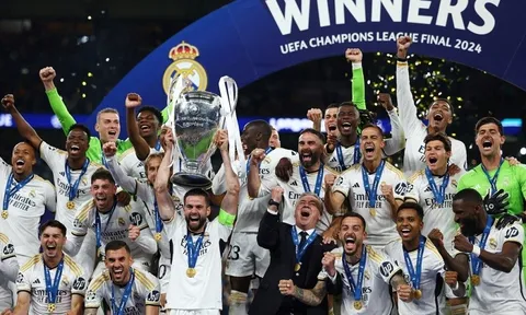 36 đội bóng tham dự Champions League 2024-2025 với mức thưởng kỷ lục