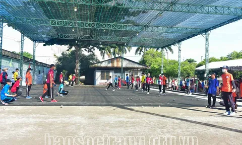 Tuyển trẻ Bi sắt Sóc Trăng giữ vững thành tích