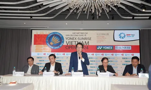 Hơn 300 tay vợt tham dự Giải Cầu lông Vietnam Open 2024
