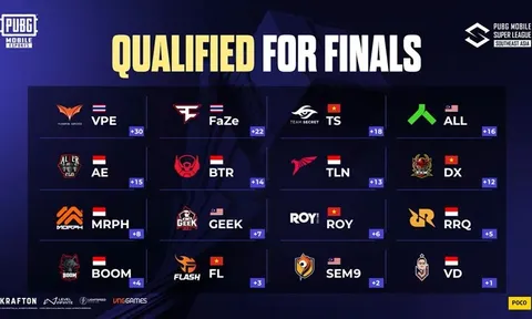 Lịch thi đấu vòng Finals 2024 PMSL SEA Fall