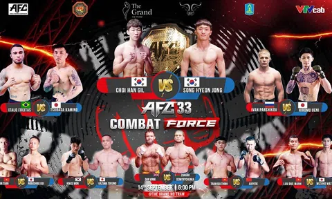 Sự kiện MMA AFC 33 quay trở lại Việt Nam