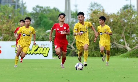 Xác định 4 đội bóng vào Vòng bán kết giải vô địch U15 quốc gia - Cúp ACECOOK 2024