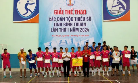 Huyện Bắc Bình nhất toàn toàn giải Thể thao các dân tộc thiểu số tỉnh Bình Thuận lần thứ nhất năm 2024