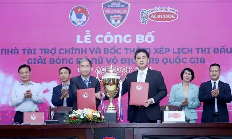 Bốc thăm xếp Lịch thi đấu giải Bóng đá nữ vô địch U19 Quốc gia - Cúp Acecook 2024