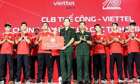 Câu lạc bộ Thể Công Viettel kỷ niệm 70 năm thành lập và xuất quân mùa bóng mới