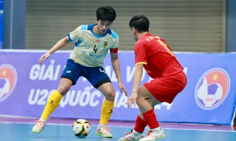 Xác định cặp đấu chung kết giải Futsal vô địch U20 Quốc gia 2024